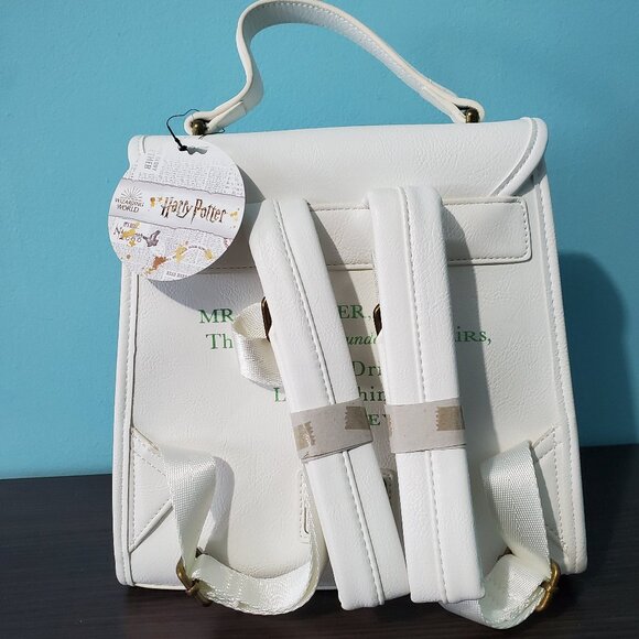 NWT Loungefly Harry Potter Pin Collector Convertible Mini Backpack (damaged) - Picture 2 of 8